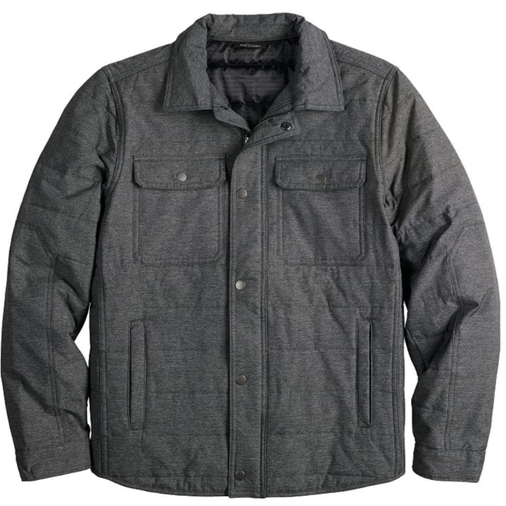 Marc Anthony Lightweight Quilted Luxury Shirt Jacket Size XXL NWT MSRP $100